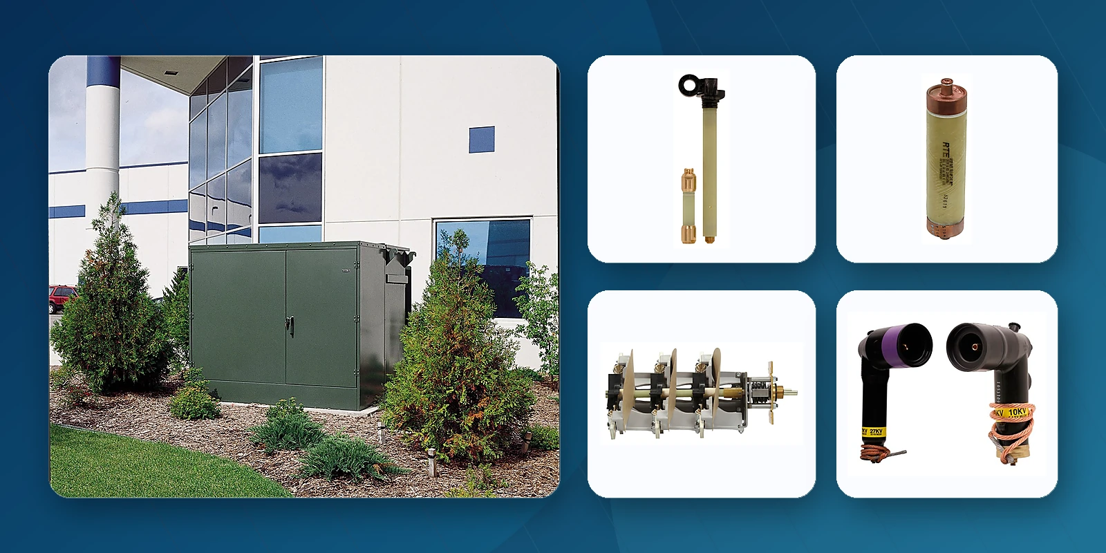 Coordinated pad-mounted transformer protection with fuses switches and arresters